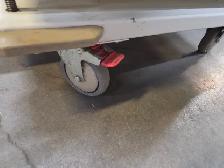 Metal 4 Drawer Locking Rolling Cabinet - Photo 9