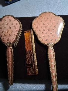 TWO VINTAGE DRESSER SETS - Photo 3