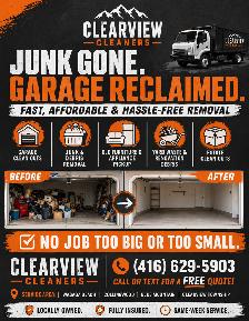 ️ Junk Gone. Garage Reclaimed. Done Right.
