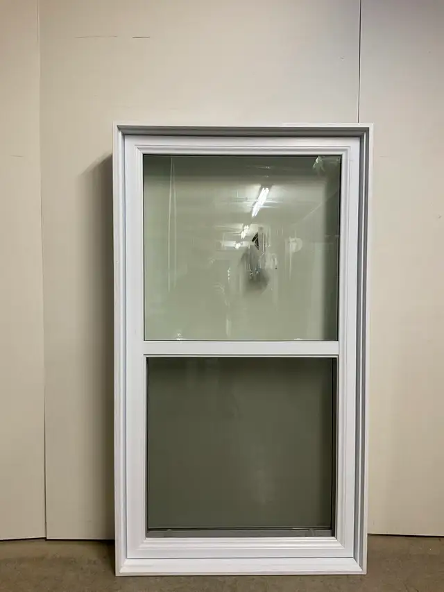 0862GP Fenêtre Guillotine PVC 2 sect 1 ouvr 35 1/4 x 62 3/4