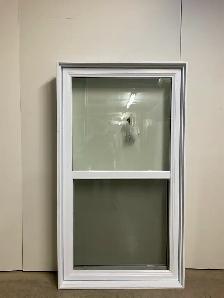 0862GP Fenêtre Guillotine PVC 2 sect 1 ouvr 35 1/4 x 62 3/4