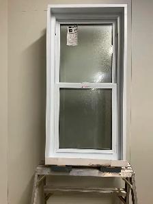 10877GH Fenêtre Guillotine HYBRIDE Verre givré 25 3/4x49 1/2 - Photo 2