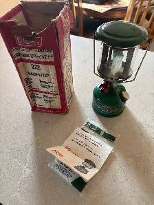 Coleman  gas Lantern ( rare model 222) - Photo 3
