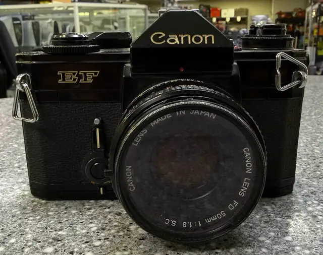Canon EF 35mm Film Canera with Lens