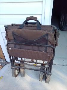 Folding cloth wagon