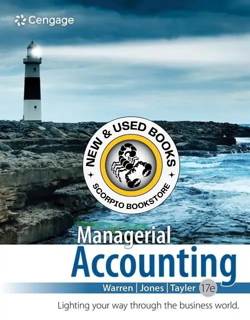 Managerial Accounting 17th Edition by Carl Warren 9798214040820