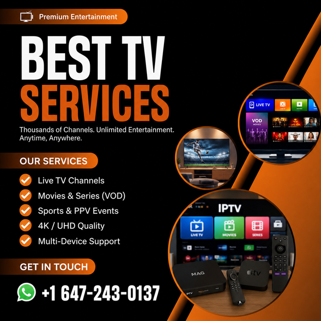 Great 4k tv services - for all devices