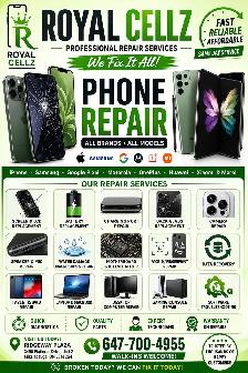 PHONE REPAIR ON SPOT iPHONE,SAMSUNG SCREEN,BATTERY, BACK GLASS