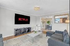 3 Bedroom Fully Furnished Home with 4 parking spaces