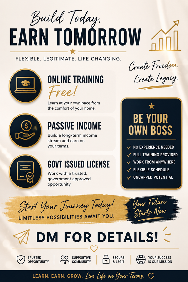 Work Remotely | Training Included | Government-Issued License