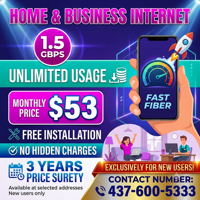Unlimited Home Internet Plans