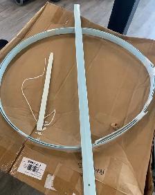 5/8 battens and endcaps for a sailboat sail price