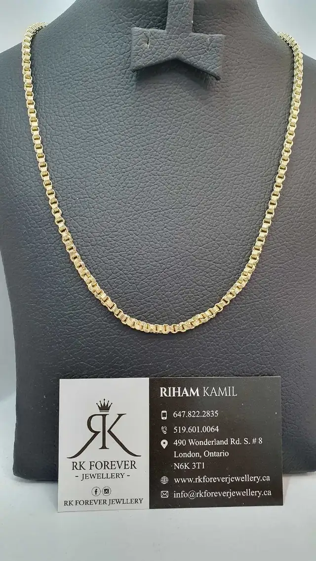 10k yellow gold  Chain # 438_6
