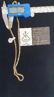 10k yellow gold  Chain # 438_6 - Photo 7