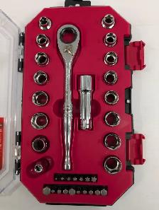 (B2270) Ratchet and Socket Set Husky 35 pc 3/8' - Photo 2