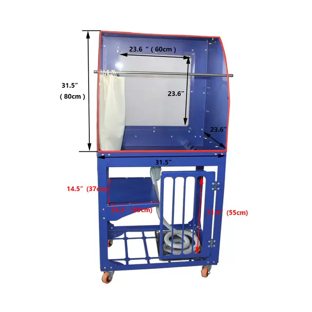Vertical Screen Printing Washout Tank with Back light 006350