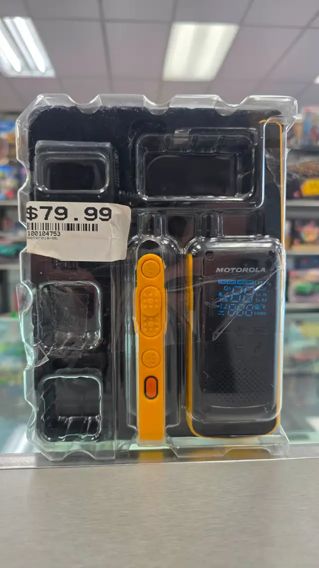 Motorola Talkabout T470 FRS 2-Way Radios - NEW OPEN BOX