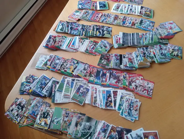 Carte Football Lot 1000 cartes Mélangées et double 90(28072-673