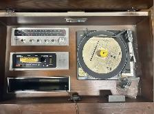 Vintage Zenith stereo console (Record player, 8-track and radio)