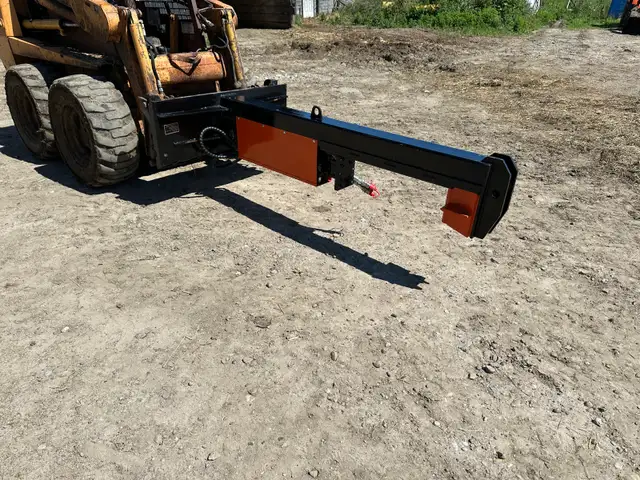 Skidsteer wood splitter
