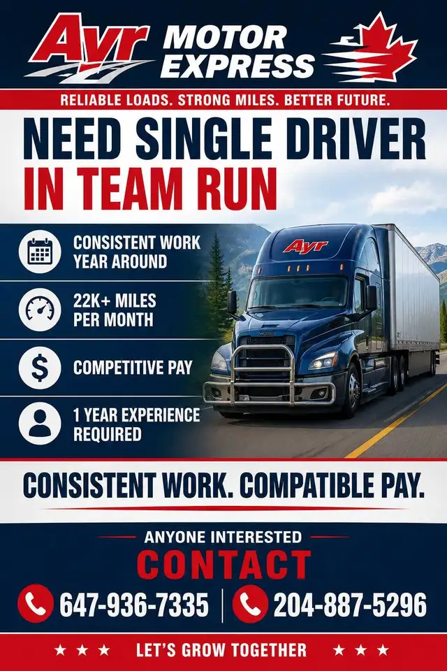 Hiring Truck Driver