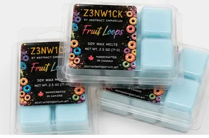 Wax Melt Clamshell – Fruit Loops