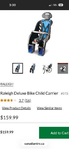 Bike Child Carrier - $60 each or two for $100 - Photo 6