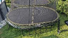 medium oval 8x11' O77 Springfree trampoline - Photo 4