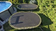medium oval 8x11' O77 Springfree trampoline - Photo 7
