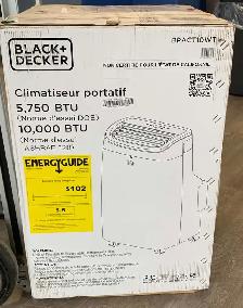 BLACK DECKER BPACT10WT Climatiseur portatif 5.750 BTU A21