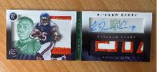 2014 Panini Playbook Green #163 Ka'Deem Carey JSY AU #'d 08/25
