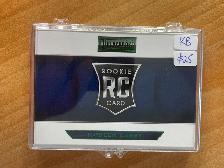 2014 Panini Playbook Green #163 Ka'Deem Carey JSY AU #'d 08/25 - Photo 2