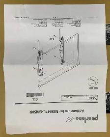 Smartmount Menu Board Mount for 46' - 65' Displays PN: DS-MBZ647 - Photo 2