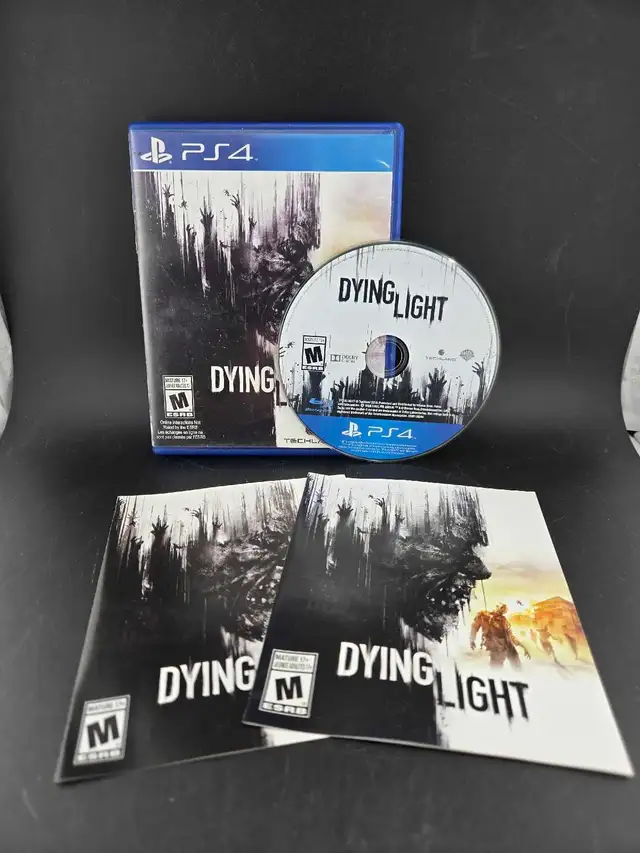 PS4 DYING LIGHT W/MANUAL