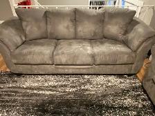 LIKE NEW MICRO SUED COUCHES - Photo 2