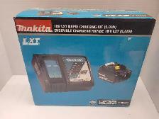 Makita Y-00309 18v Rapid Charger & 5.0ah Battery Kit NEW