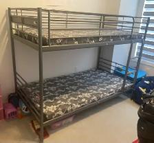 Metal Twin Bunk Bed