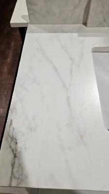 25' Carrara Gold Sintered Stone Countertop - Photo 3