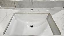 25' Carrara Gold Sintered Stone Countertop - Photo 4