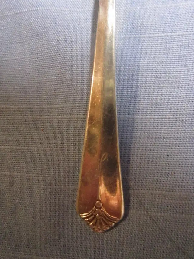 #33A   COURTNEY silverware set for 8