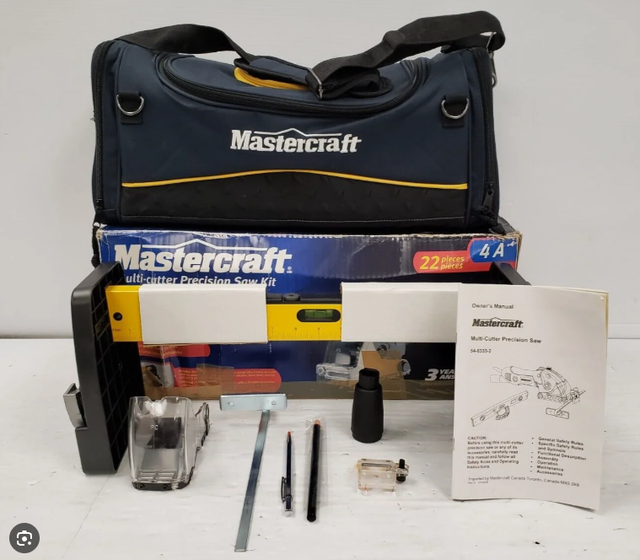 Mastercraft Multi-cutter Precision Saw Kit