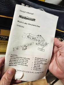 Mastercraft Multi-cutter Precision Saw Kit - Photo 3