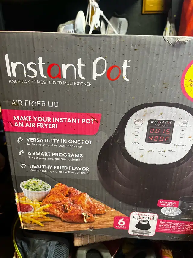 6in1 air fryer lid