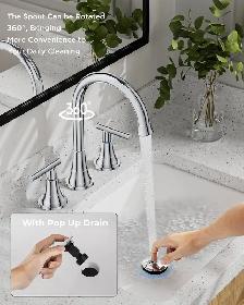 Brand New Chrome Bathroom Faucet For Sale - Photo 4