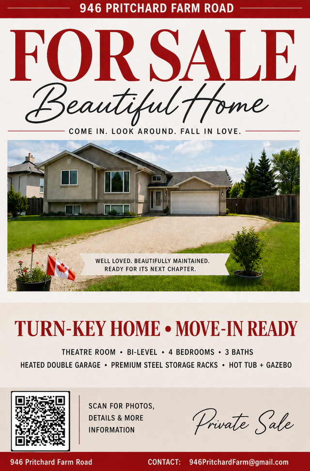 946 Pritchard Farm Road in EAST ST. PAUL~ Private Sale!