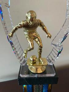 Vintage "Winged" Soccer Club Indoor Trophy – 2007