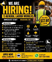 General Labour Needed