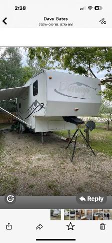 KZ 285 Durango 5th wheel camping trailer