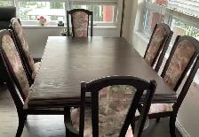 Dining room table with 6 chairs , - Photo 2