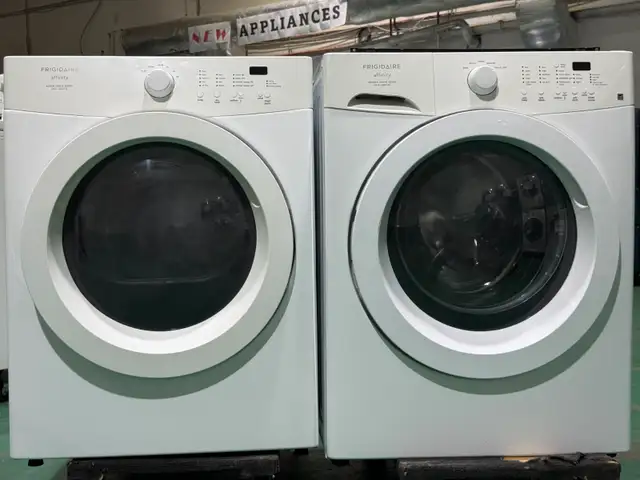 Reconditioned Frigidaire Washer &  Dryer Set $698 Free Delivery